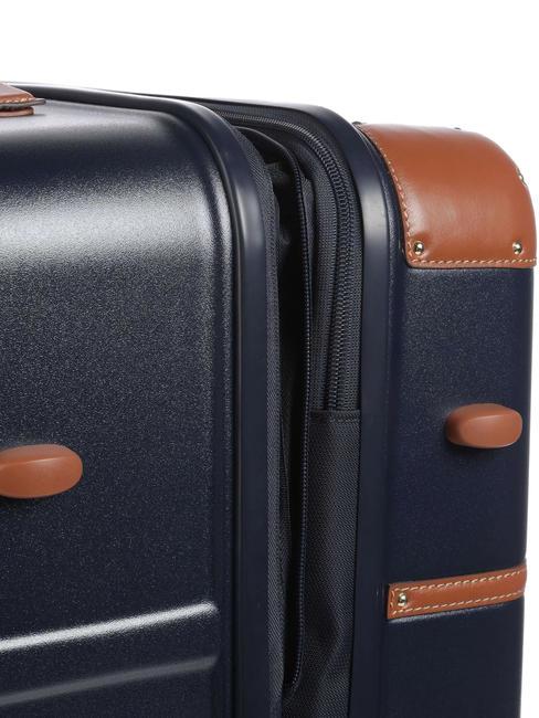 BELLAGIO Chariot extensible moyen-grand Bleu / cuir - Valises Rigides