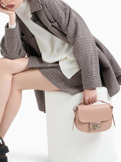 A|X BUCKLE Mini sac rond avec bandoulière punch au lait - Sacs pour Femme