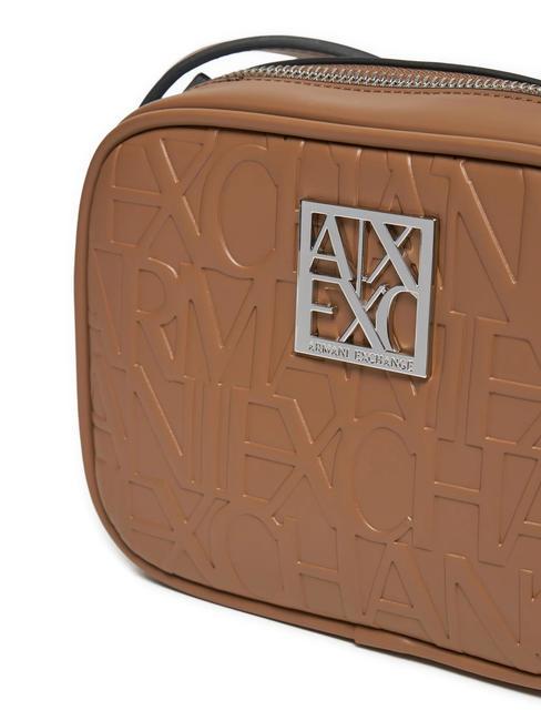 LOGO EMBOSSED Mini sac à bandoulière pisco noir - Sacs pour Femme