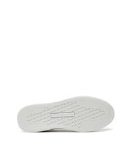 TOMMY HILFIGER CHIC COURT Baskets en cuir &eacute;crue - Chaussures Femme - 5