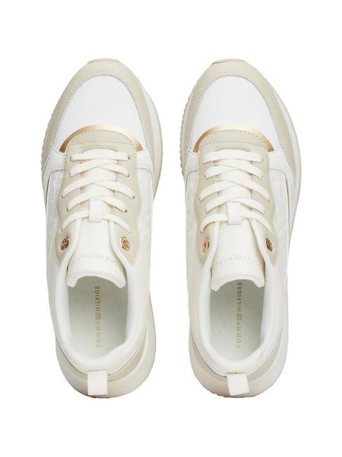 MONOGRAM RUNNER Baskets ivoire/gris fant&ocirc;me/noir - Chaussures Femme