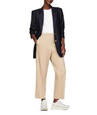 TOMMY HILFIGER MONOGRAM RUNNER Baskets ivoire/gris fant&ocirc;me/noir - Chaussures Femme - 6