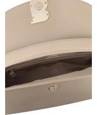 TOSCA BLU MEGEVE Grand sac en cuir avec bandoulière BEIGE - Sacs pour Femme - 3