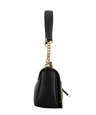 LOVE MOSCHINO METALLIC LOGO Sac bandouli&egrave;re avec bandouli&egrave;re Noir - Sacs pour Femme - 3