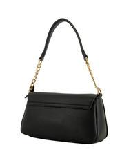LOVE MOSCHINO METALLIC LOGO Sac bandouli&egrave;re avec bandouli&egrave;re Noir - Sacs pour Femme - 4