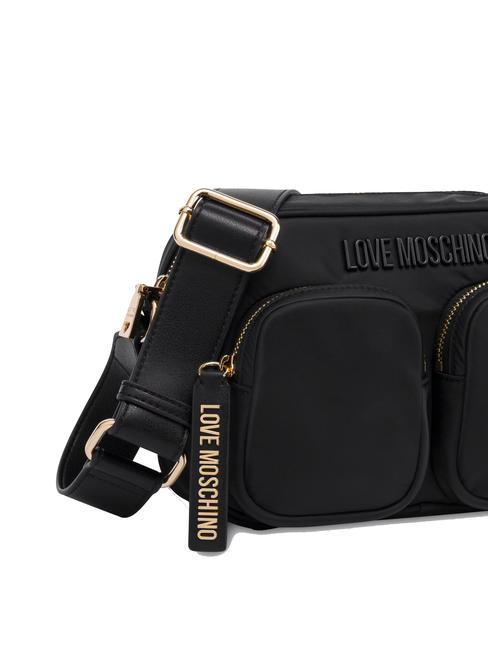 EASY GO Sac bandoulière en nylon Noir - Sacs pour Femme