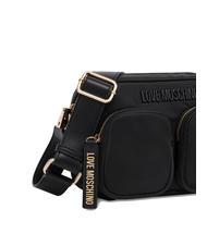 LOVE MOSCHINO EASY GO Sac bandoulière en nylon Noir - Sacs pour Femme - 3