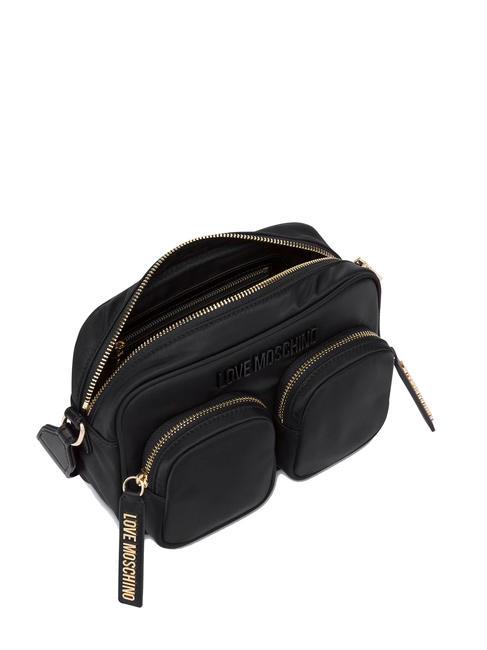 EASY GO Sac bandoulière en nylon Noir - Sacs pour Femme