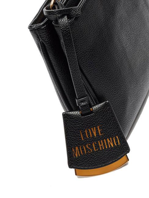 METALLIC LOGO Sac à bandoulière Noir - Sacs pour Femme