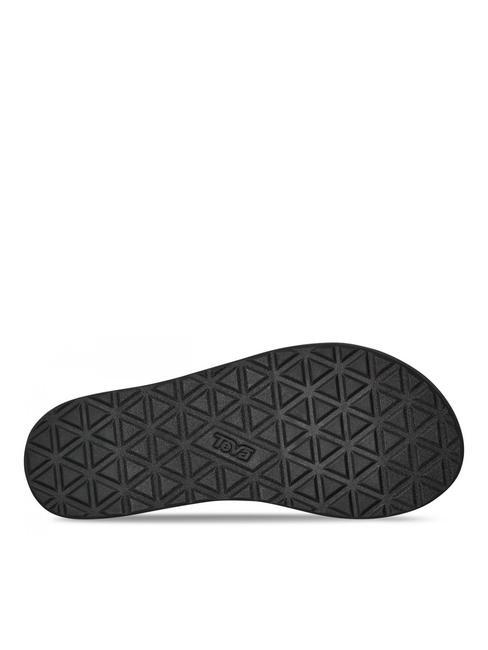 MIDFORM UNIVERSAL  Sandale boh&egrave;me blanc/noir - Chaussures Femme