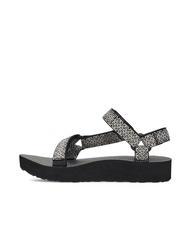 TEVA MIDFORM UNIVERSAL  Sandale bohème blanc/noir - Chaussures Femme - 2
