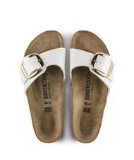 BIRKENSTOCK MADRID  Pantoufles blanc vernis - Chaussures Femme - 3