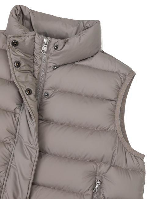 CAPTION Gilet rembourré crème au café - Gilet femme