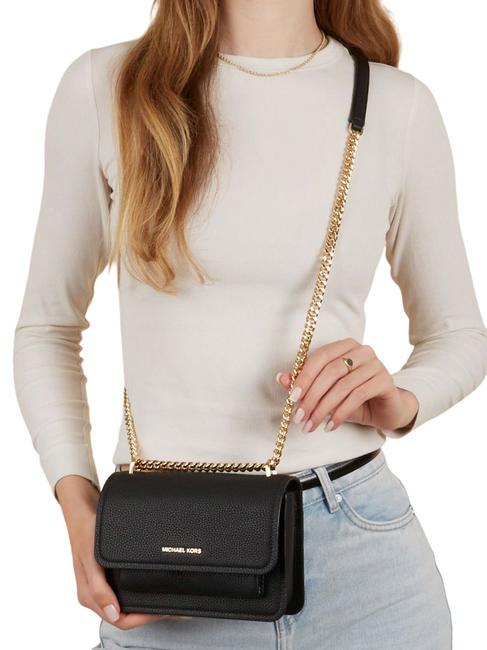 CLAIRE Mini sac port&eacute; &eacute;paule/&agrave; bandouli&egrave;re noir - Sacs pour Femme