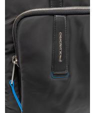 PIQUADRO RYAN Sac shopping PC 14", en tissu recycl&eacute; Noir - Sacs pour Femme - 3