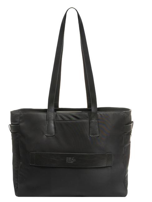 RYAN Sac shopping PC 14", en tissu recycl&eacute; Noir - Sacs pour Femme