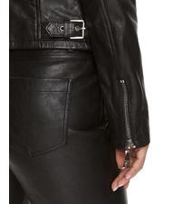 GUESS BIKER Veste en cuir noir de jais multi - Vestes pour femmes - 3