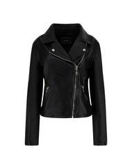 GUESS BIKER Veste en cuir noir de jais multi - Vestes pour femmes - 4
