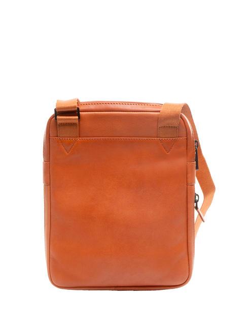 CAMPIONARIO - X18 Grand sac en cuir orange2 - Sacs en Bandouli&egrave;res pour Homme