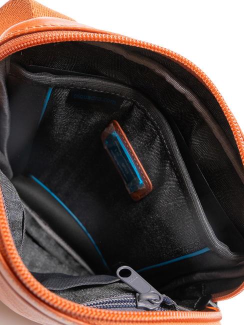 CAMPIONARIO - X18 Grand sac en cuir orange2 - Sacs en Bandouli&egrave;res pour Homme