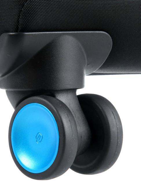 CAMPIONARIO - BAGMOTIC Chariot &agrave; bagages &agrave; main, support PC 15,6" Noir - Valises cabine