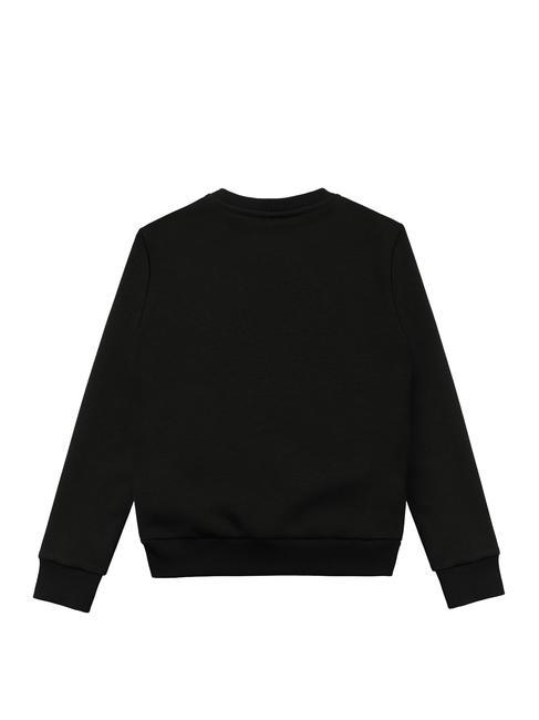 MODISH KIDS Sweat ras du cou à logo imprimé noir - Bébé Sweat