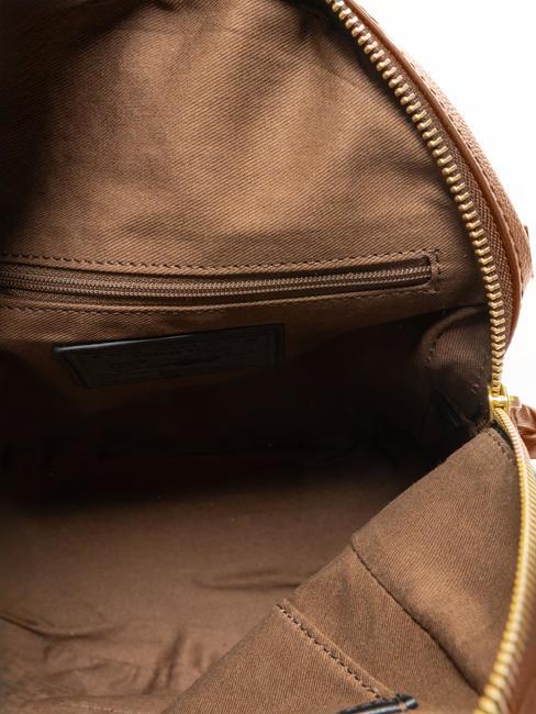 DOMITILLA Sac à dos en cuir MARRON - Sacs pour Femme