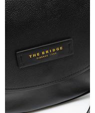 THE BRIDGE DOMITILLA Sac bandoulière, en cuir black Gold - Sacs pour Femme - 3