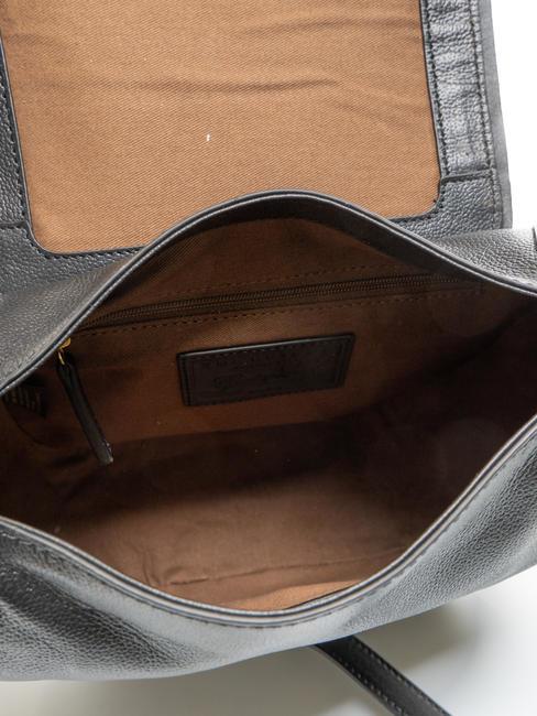 DOMITILLA Sac bandoulière, en cuir black Gold - Sacs pour Femme