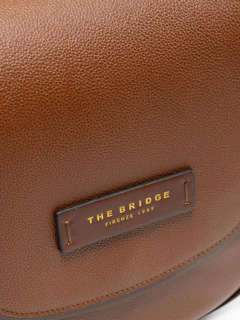 DOMITILLA Sac bandoulière, en cuir MARRON - Sacs pour Femme