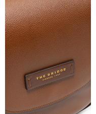 THE BRIDGE DOMITILLA Sac bandoulière, en cuir MARRON - Sacs pour Femme - 3