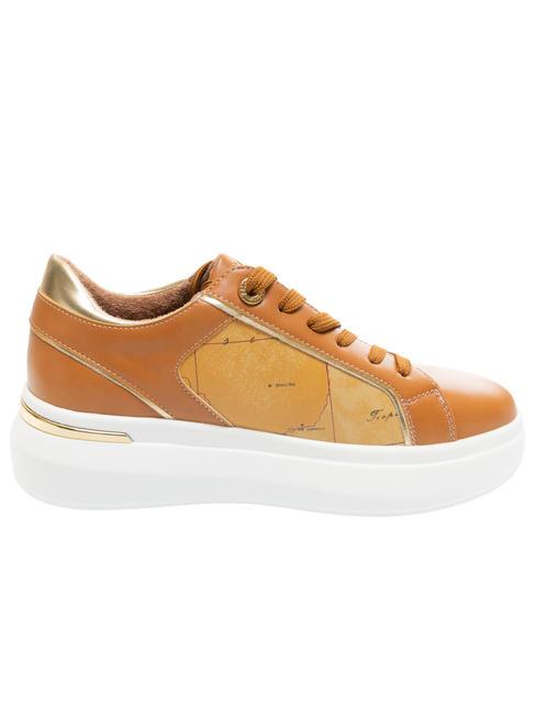 GEO Comfort Baskets TABAC - Chaussures Femme