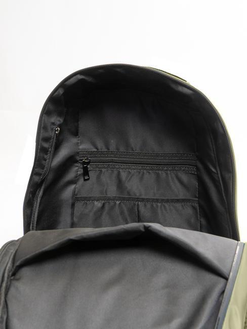 OVO Sac à dos ordinateur 15" vert militaire/multi - Sacs à dos pour l'École & les Loisirs