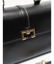 POLLINI DAMA S Sac &agrave; main avec bandouli&egrave;re Noir - Sacs pour Femme - 3