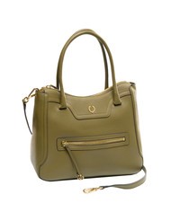 POLLINI ZIPPER Sac à main avec bandoulière olive - Sacs pour Femme - 2