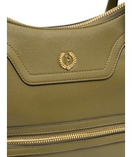 POLLINI ZIPPER Sac à main avec bandoulière olive - Sacs pour Femme - 3
