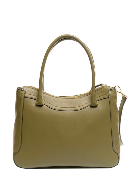 ZIPPER Sac à main avec bandoulière olive - Sacs pour Femme
