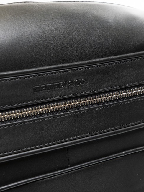 BICOLOR Sac à dos en cuir pour ordinateur portable 15,6" noir noir - Sacs à dos pour ordinateur portable