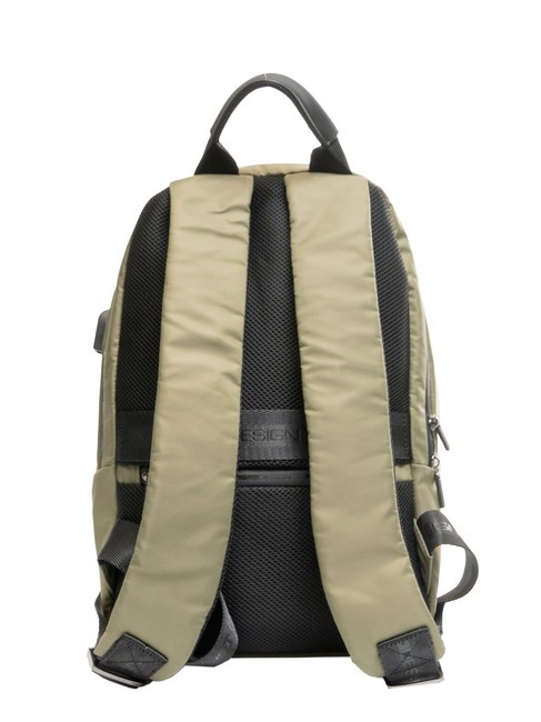 LOGO PATCH Sac &agrave; dos d&eacute;calque gris - Sacs &agrave; dos pour ordinateur portable