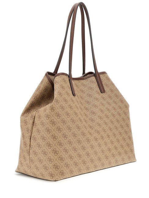 ECO VICTTORIA Sac à bandoulière logo latte / marron - Sacs pour Femme
