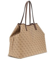 GUESS ECO VICTTORIA Sac à bandoulière logo latte / marron - Sacs pour Femme - 2