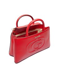 GUESS ECO MIETTA Sac &agrave; main, avec bandouli&egrave;re ROUGE - Sacs pour Femme - 4