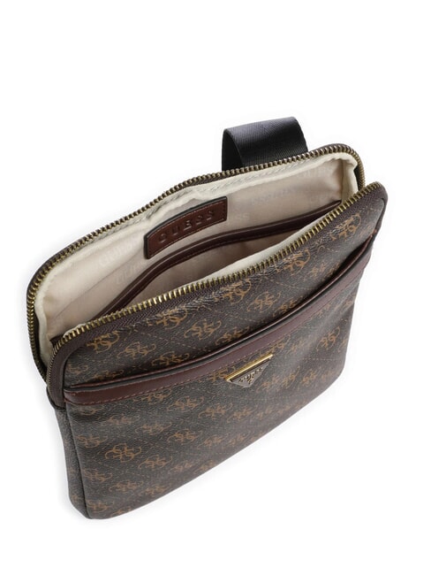 VEZZOLA Smart Sac plat marron/ocre - Sacs en Bandoulières pour Homme