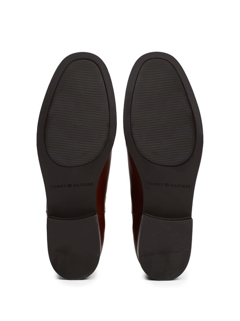 STUD LOW CHELSEA Bottine en cuir marron cognac - Chaussures Femme