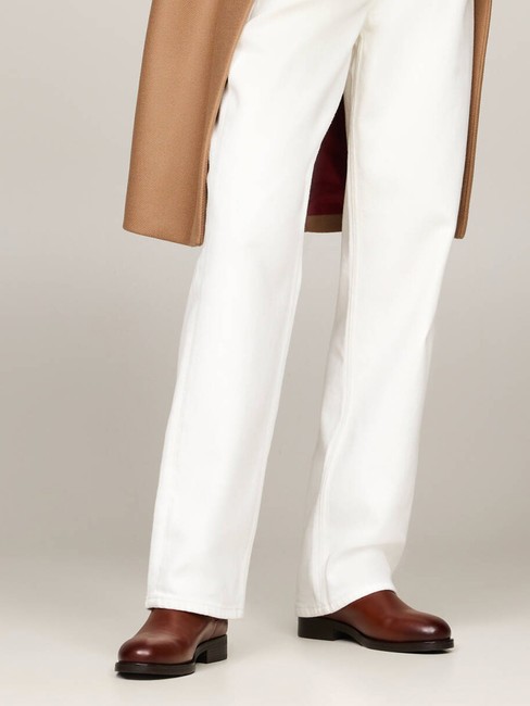 STUD LOW CHELSEA Bottine en cuir marron cognac - Chaussures Femme