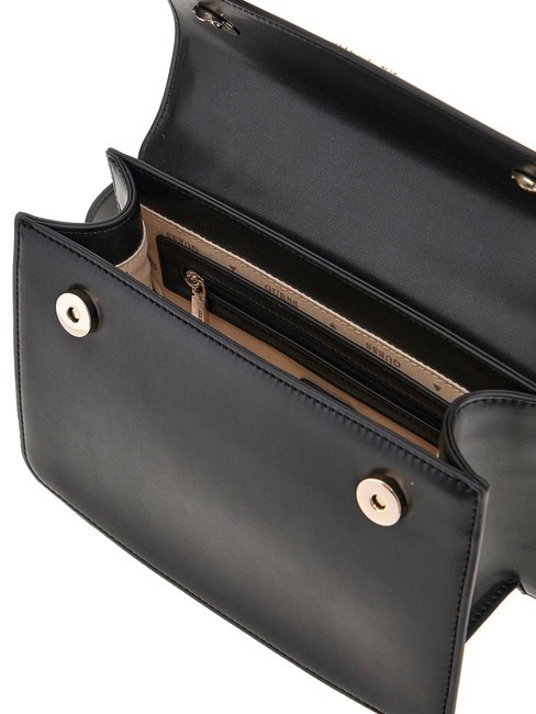 EVELUNE Mini sac port&eacute; &eacute;paule/&agrave; bandouli&egrave;re NOIR - Sacs pour Femme