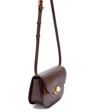FURLA SFERA Sac en cuir avec rabat épaule chocolat - Sacs pour Femme - 3