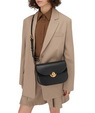 FURLA SFERA Sac en cuir avec rabat épaule Noir - Sacs pour Femme - 7