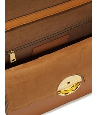 FURLA SFERA Sac en cuir avec rabat épaule Brandy - Sacs pour Femme - 5