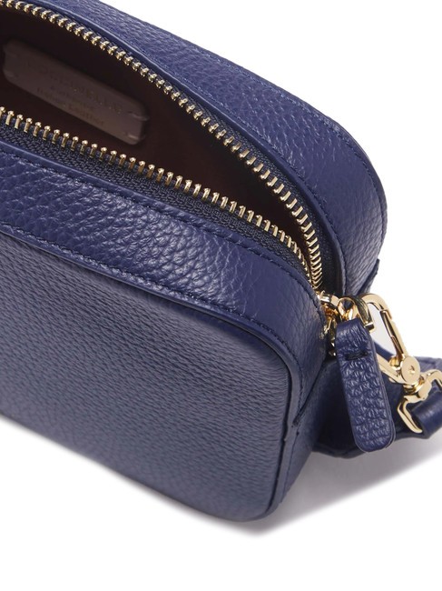 TEBE Sac &agrave; bandouli&egrave;re en cuir textur&eacute; bleu roi - Sacs pour Femme